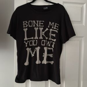 Black Cotton Garment killstar size xl